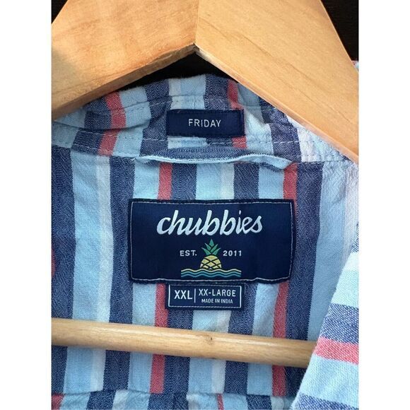 NWOT Chubbies The Resort Weave Friday Shirt Size XXL - Picture 5 of 5